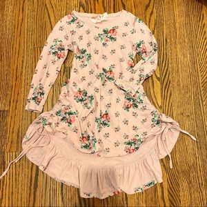paper wing floral dress